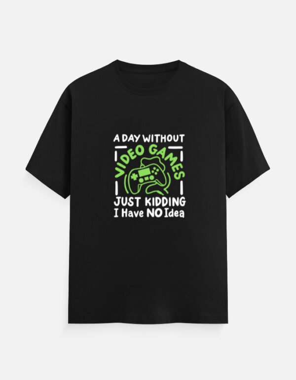 Video Games Retro Style - Unisex Classic Crew T-Shirt - Image 2