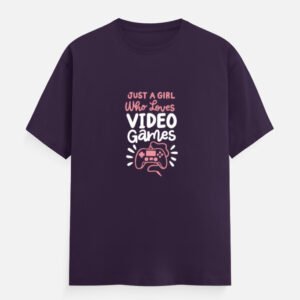 Just a Girl Who Loves Games - Unisex Classic Crew T-Shirt