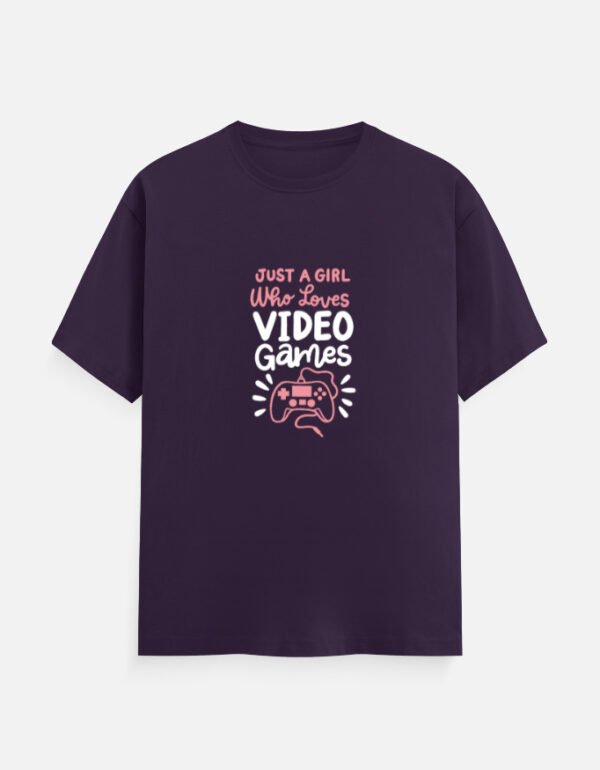 Just a Girl Who Loves Games - Unisex Classic Crew T-Shirt