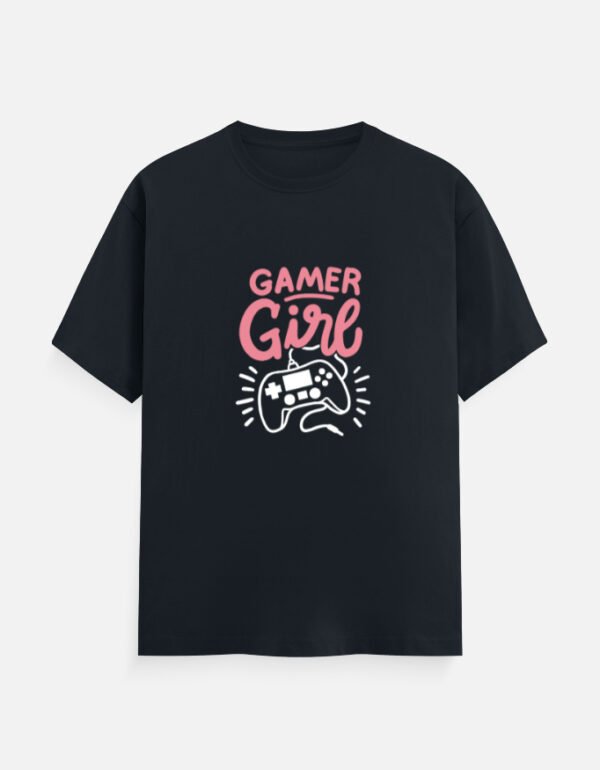 Gamer Girl - Unisex Classic Crew T-Shirt - Image 2