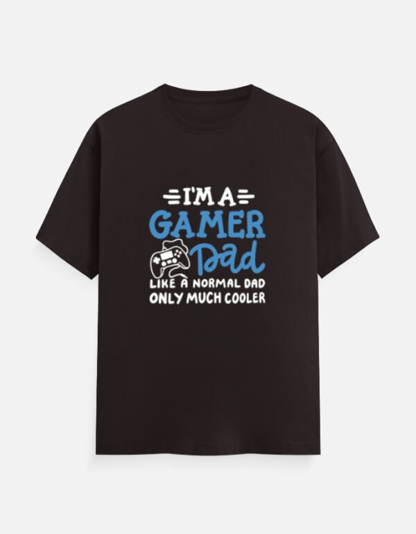 Gamer Dad  - Unisex Classic Crew T-Shirt - Image 2