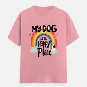 My Dog Is at a Happy Place - Unisex Classic Crew T-Shirt