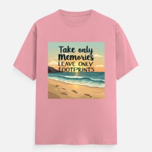 Take Only Memories, Leave Only Footprints - Unisex Classic Crew T-Shirt