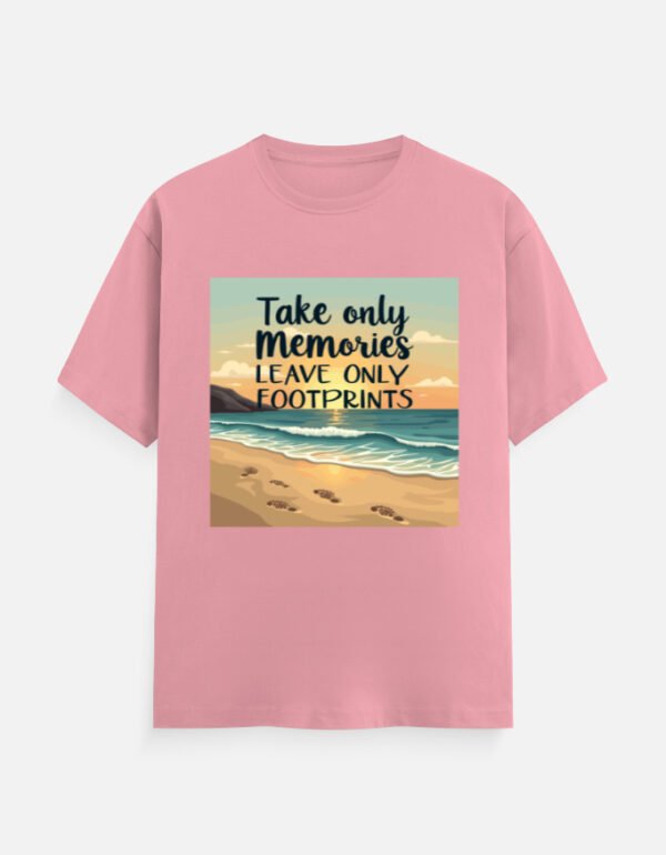 Take Only Memories, Leave Only Footprints - Unisex Classic Crew T-Shirt