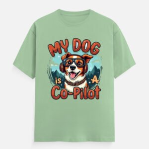 My Dog Is My Co-Pilot - Unisex Classic Crew T-Shirt