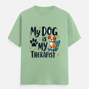 My Dog Is My Therapist - Unisex Classic Crew T-Shirt