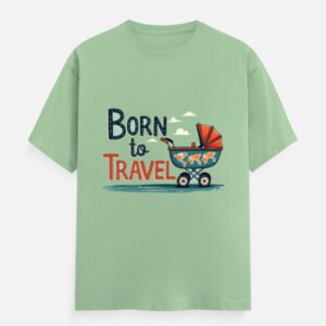 Born to Travel Stroller - Unisex Classic Crew T-Shirt