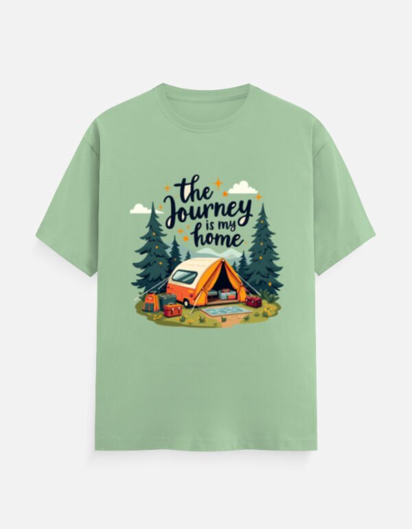 The Journey Is My Home - Unisex Classic Crew T-Shirt - Image 2