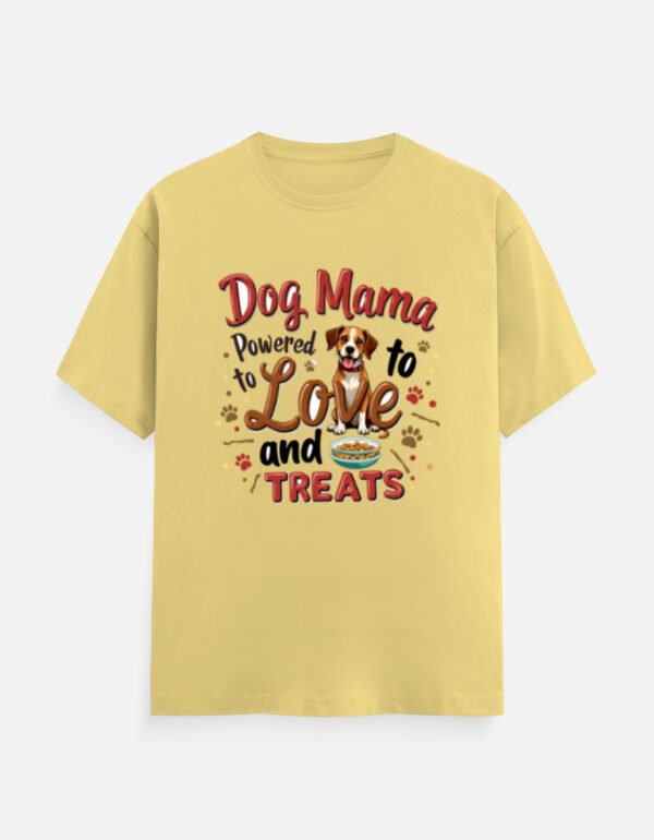 Dog Mama Powered by Love and Treats - Unisex Classic Crew T-Shirt